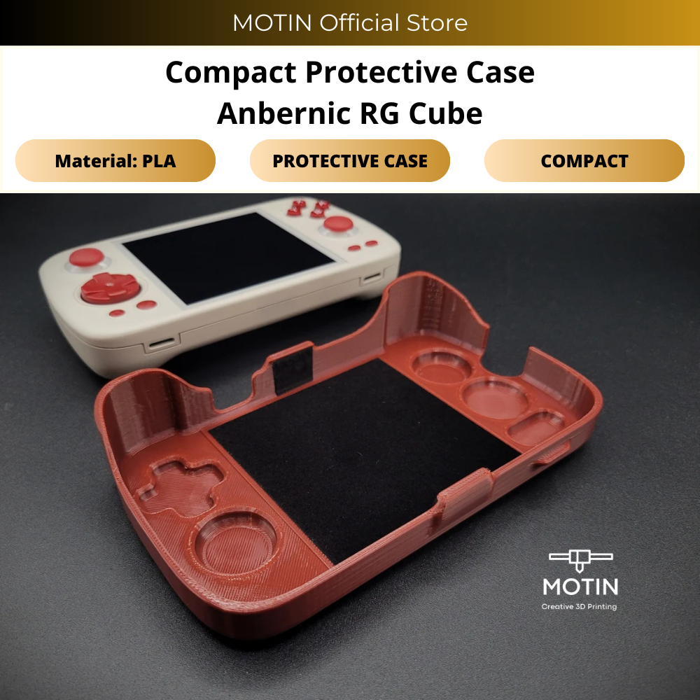 เคสป้องกันขนาดกะทัดรัดสําหรับ Anbernic RG Cube - อุปกรณ์เสริมเคสป้องกันเรียบร้อย - Motin Official