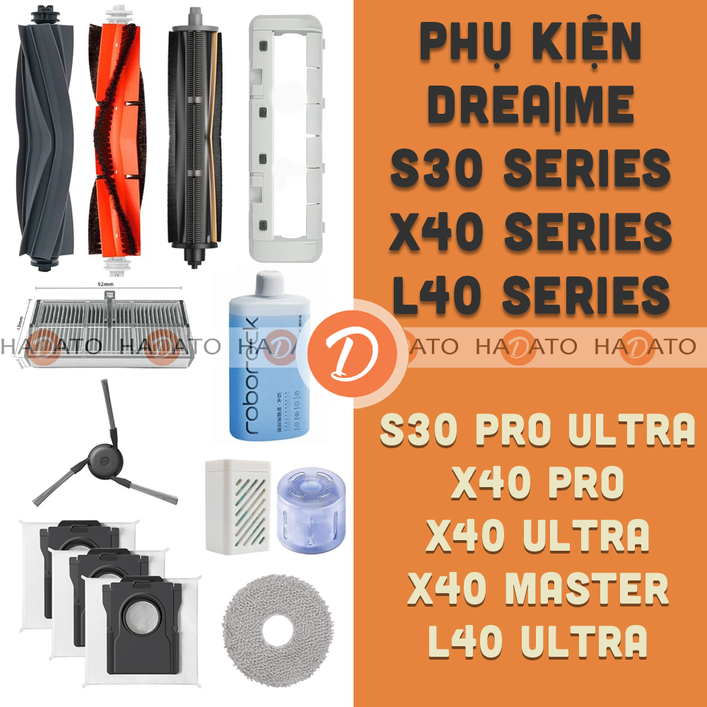 อุปกรณ์เสริมหุ่นยนต์ S30 PRO ULTRA X40 PRO X40 ULTRA X40 MASTER L40 ULTRA L10S ULTRA GEN 3 [C]