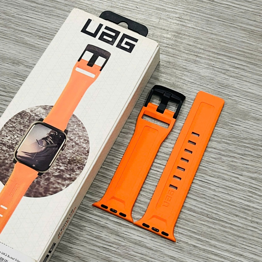สายยาง UAG สีส้มสวยมาก สําหรับนาฬิกาอัจฉริยะ