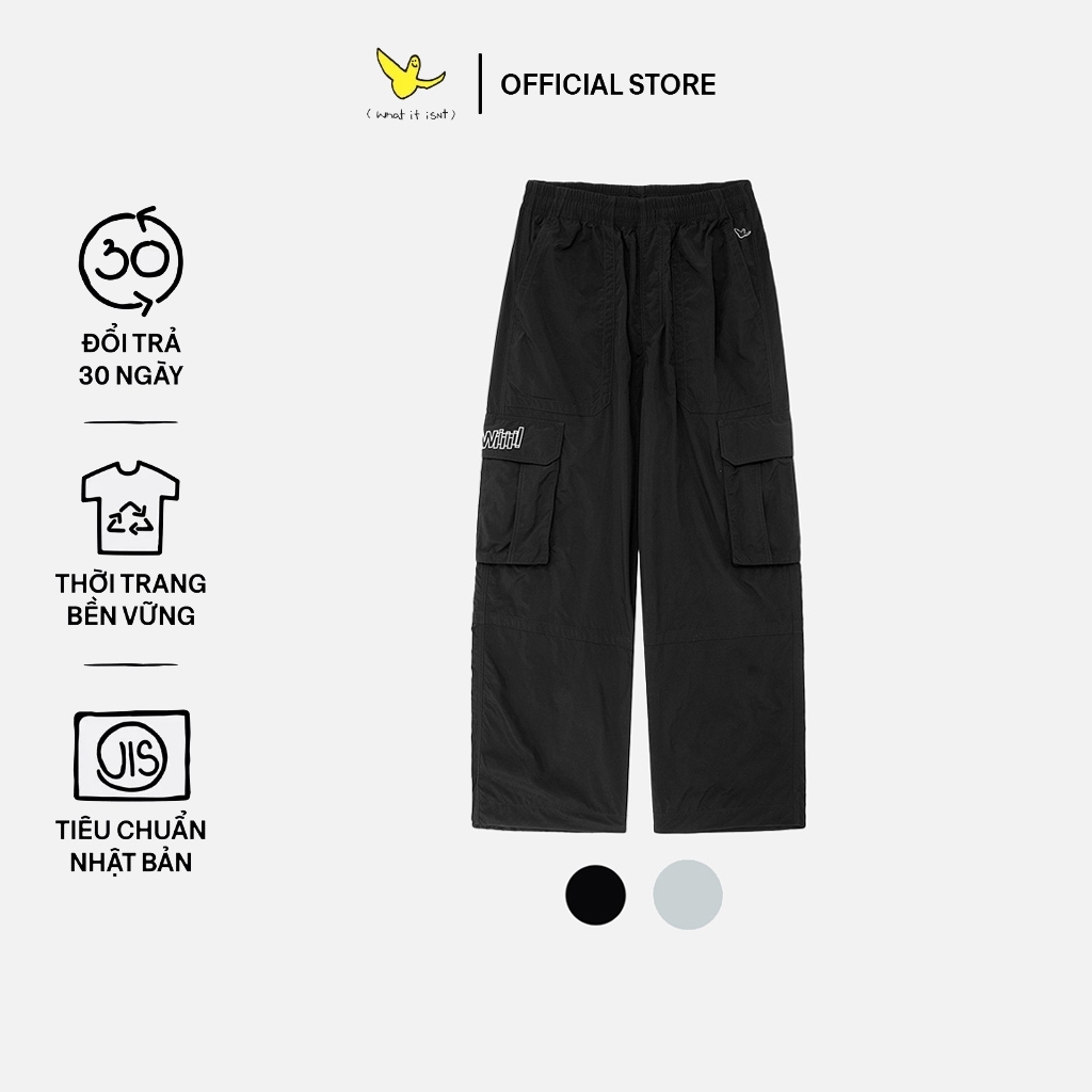 Cargo Wii Nylon Relaxed Fit Pants - isNt อะไร