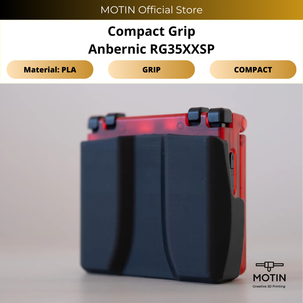Compact Grip สําหรับ Anbernic RG35XXSP - อุปกรณ์เสริมด้ามจับเรียบร้อย - Motin Official