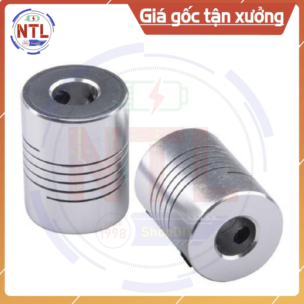 ข้อต่ออ่อนเพลามอเตอร์ D19L25 (เส้นผ่านศูนย์กลางภายนอก 19mm ยาว 25mm)