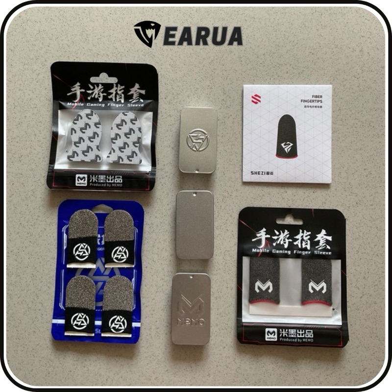 Gaming Finger Cover Combo พร้อมกระเป๋าถือสําหรับ Pubg Lien Quan Freefire