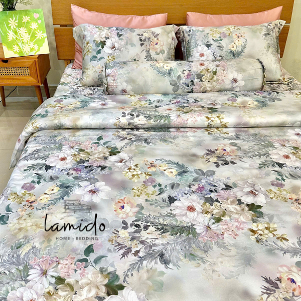 ผ้าปูที่นอน Tencel ALMIDO ขนาดที่นอน 1m4, 1m6, 1m8, 2m