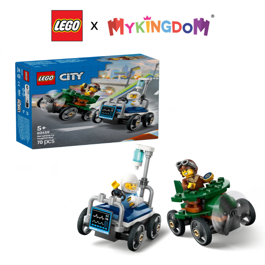 ประกอบของเล่นเครื่องบิน Duo Vs LEGO CITY 60459 รถฉุกเฉินมือถือ