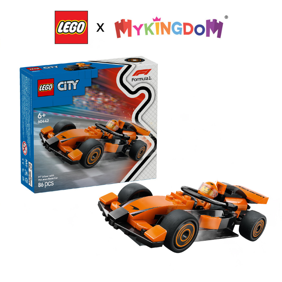 LEGO CITY 60442 F1 Racing Car Assembly Toy (86 ส่วน)