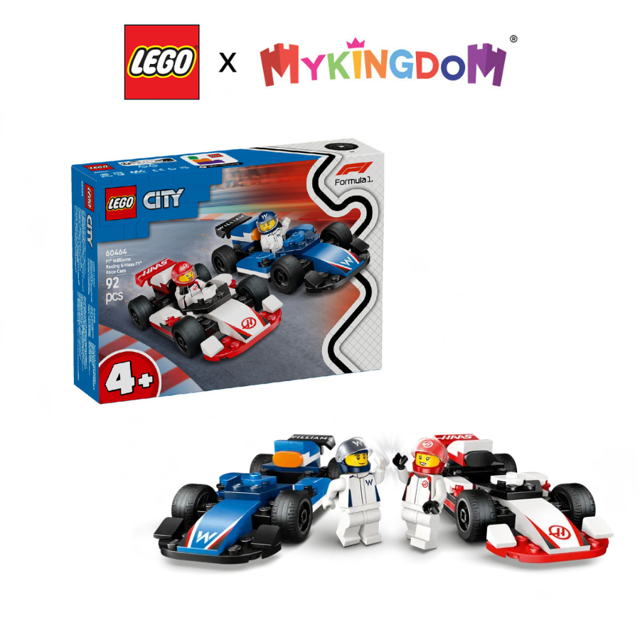 LEGO CITY F1 60464 Racing Station Assembly Toy (92 อะไหล่)