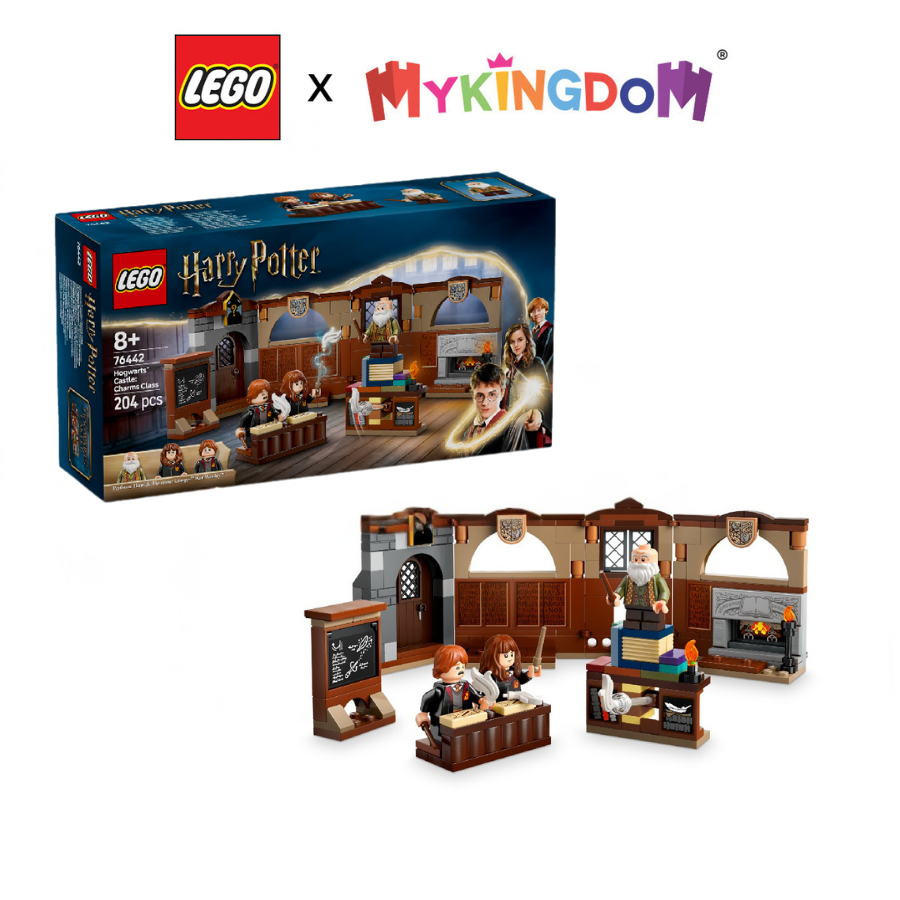 ของเล่นประกอบปราสาทฮอกวอตส์: LEGO HARRY POTTER 76442 ห้องเรียนสะกด (204 อะไหล่)