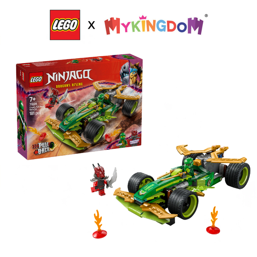 LEGO NINJAGO 71828 Lloyds Racing Car Assembly Toy (181 อะไหล่)