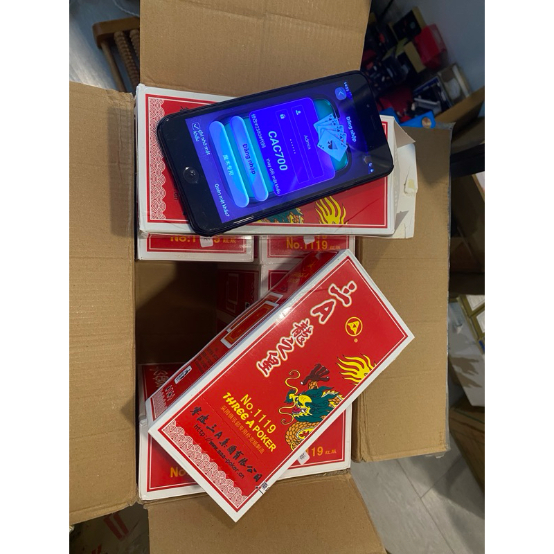 MAGIC CARD SET RED DRAGON GOLDEN DRAGON MACHINE BARCODE