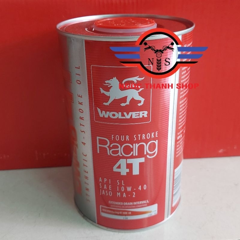 น้ํามัน Wolver 10w40 สําหรับรถจักรยานยนต์ NTS และรถจักรยานยนต์ - ngocthanh_shop
