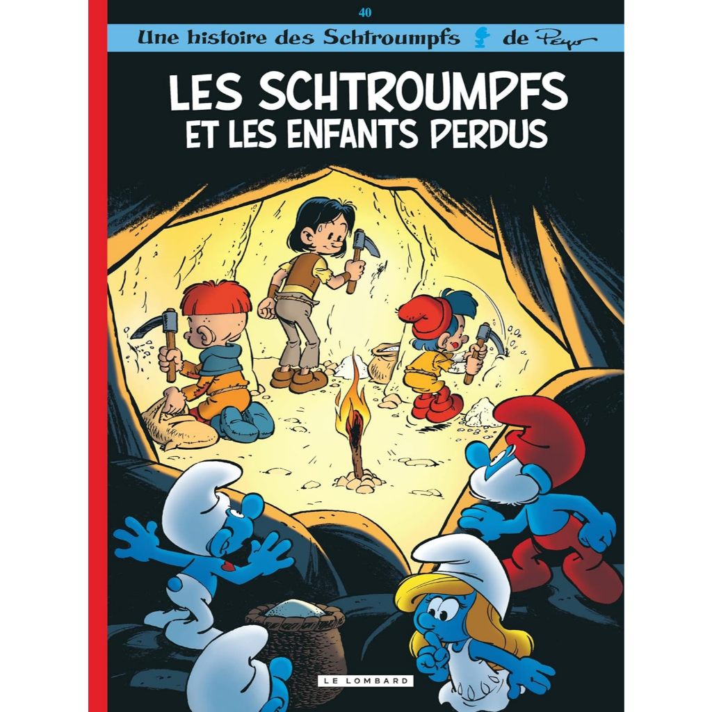 หนังสือเด็กฝรั่งเศส - Les Schtroumpfs - Tome 40 - Les Schtroumpfs Et Les Enfants Perdus - ปกอ่อน