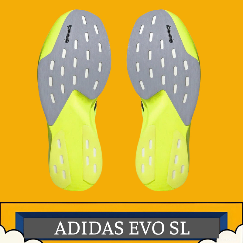 สติ๊กเกอร์พื้นรองเท้าวิ่ง Adidas Evo SL (STANDARD VERSION) กันลื่น สร้างการเสียดสี ช่วยเพิ่มความทนทานจากพื้นถึง 300 กม.