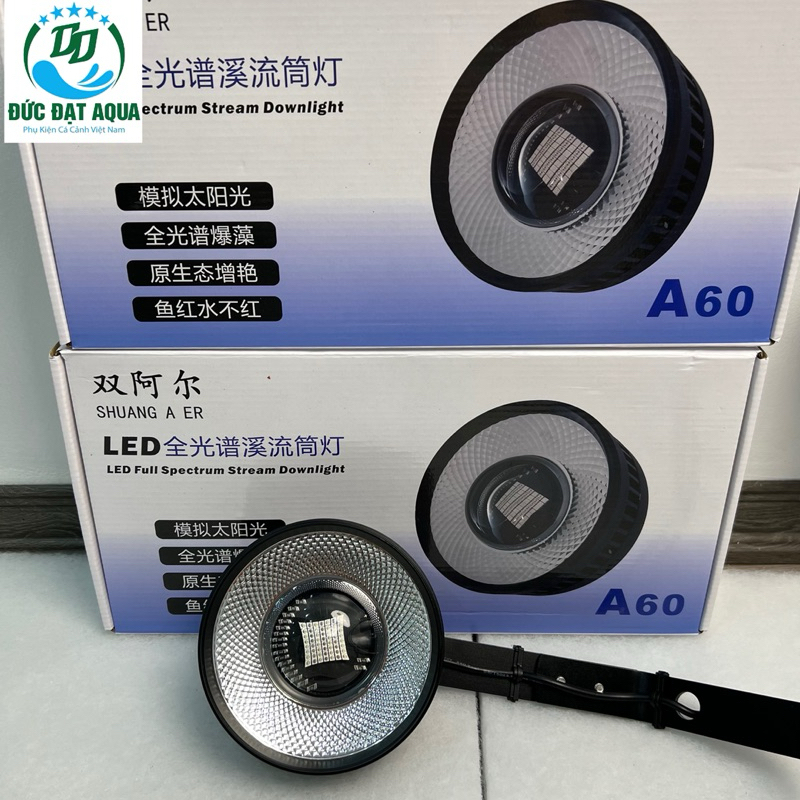 A60 รุ่นอัพเกรด ZAQUA RGB + UV (60w & 80W และ 80w เวอร์ชันพร้อมไฟหรี่เพื่อนัดหมายสีแดงปลา ไม่ใช่สีแด