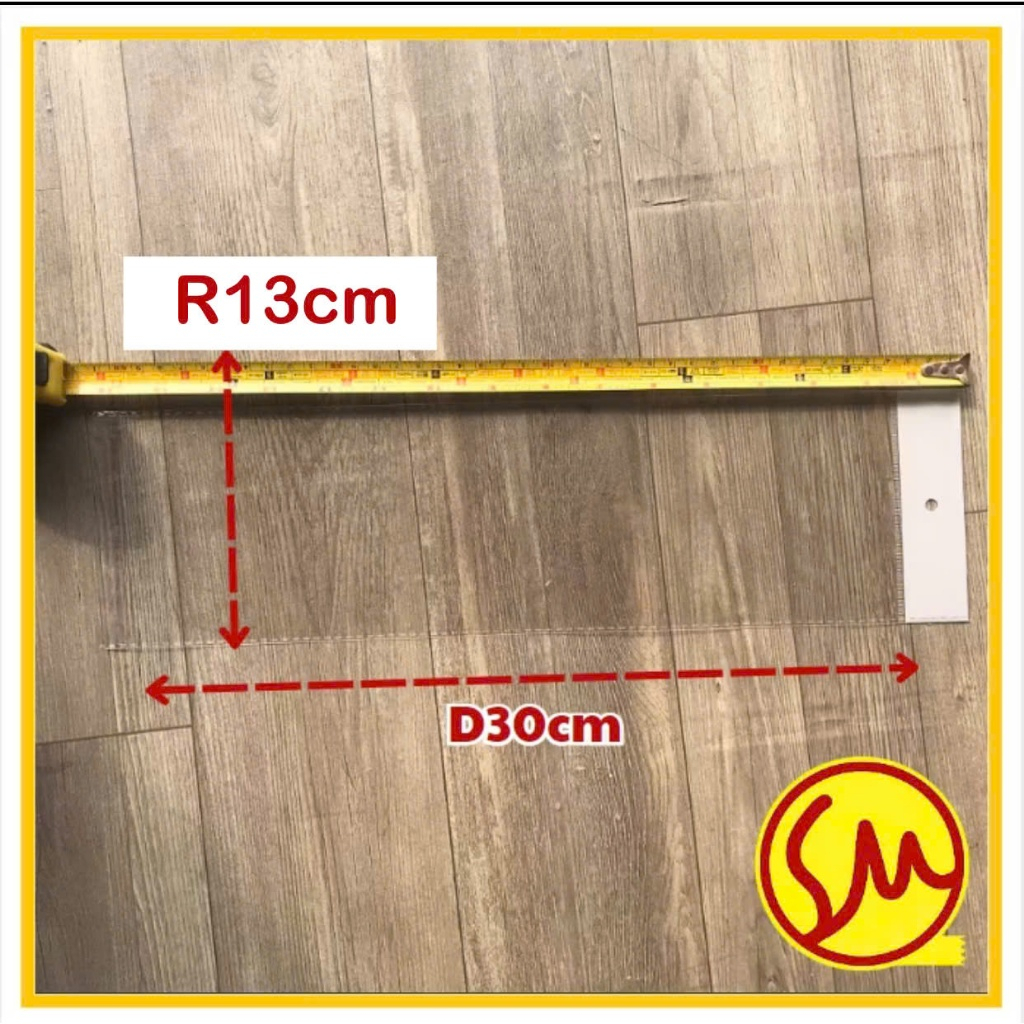 ( 30x13cm ) ถุงพลาสติก OPP พร้อมซีลปาก CHEAP GLASS PACKAGING BAG - เฉพาะผลิตภัณฑ์ PACKAGING