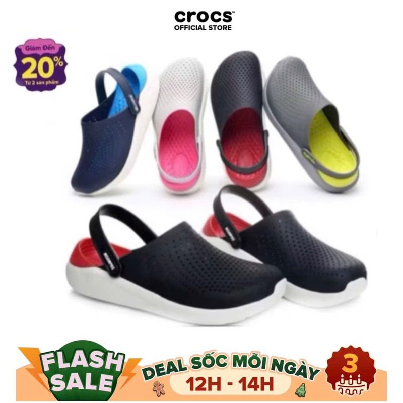 [ ของแท้ ] Clog Unisex Crocs Literide 360 Classic Shoes-