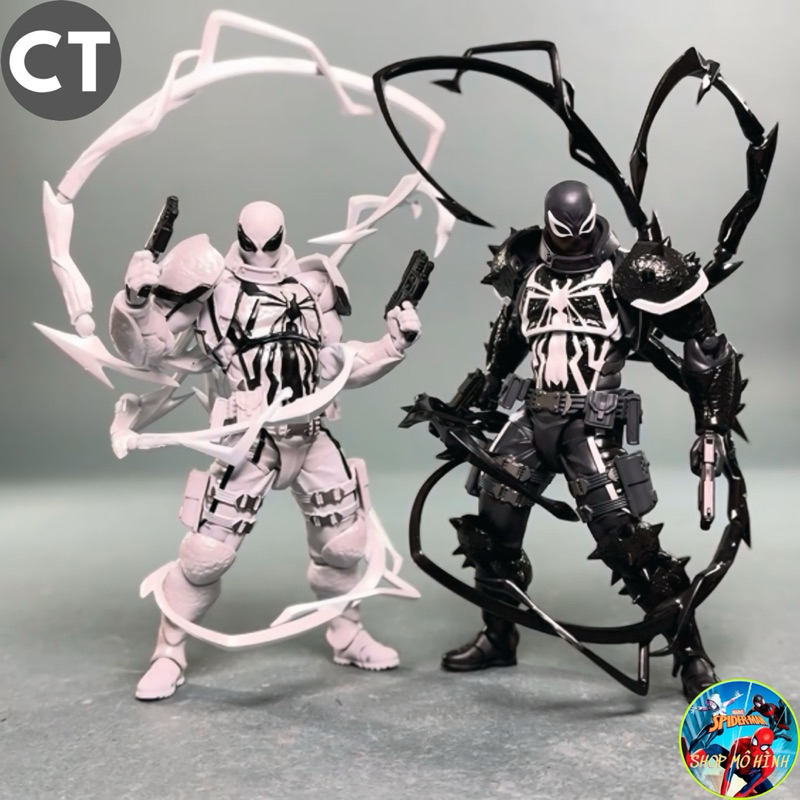 CT Agent Venom Model, Agent Anti Venom Revoltech Amazing Yamaguchi Spider Man CT Toys