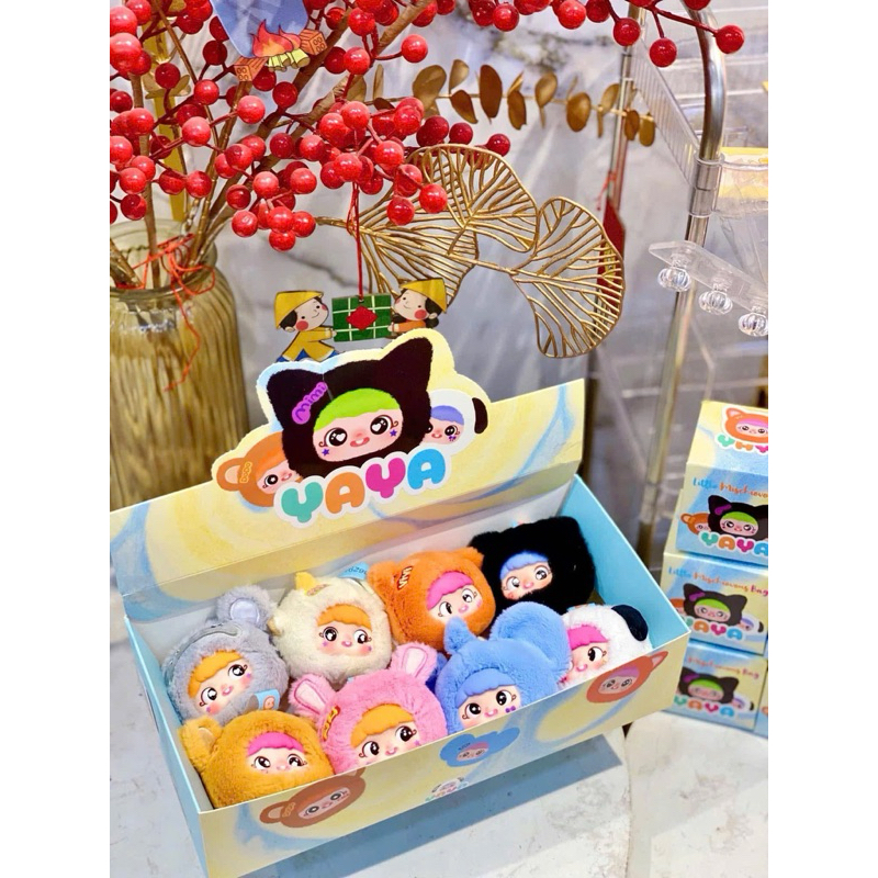 [GENUINE] กล่องตาบอด yaya animal v1 mini yaya หอมมาก กล่องตาบอดพร้อมที่แขวน 1 กล่องสุ่ม