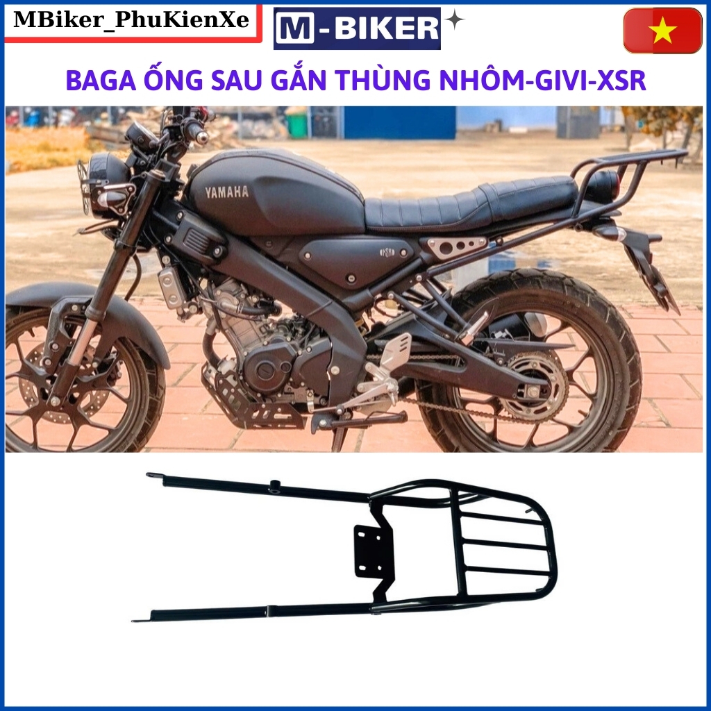 กระเป๋า Xsr, กระเป๋าหลัง xsr, แฮนด์ xsr155, พอร์ตหลัง xsr155, Mbiker แท้, รับน้ําหนักได้มากกว่า 50kg