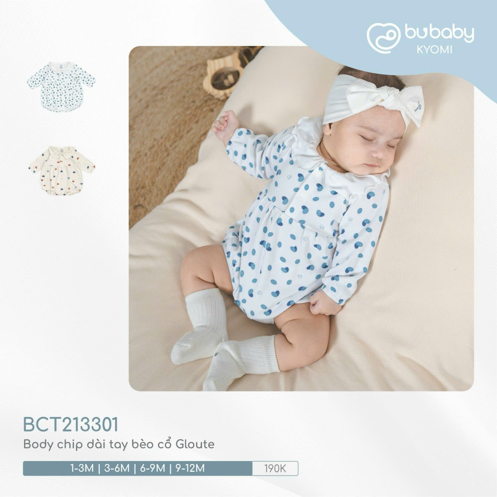 BCT BCT BCT213301 บอดี้ชิปแขนยาวคอระบาย โกลเต้