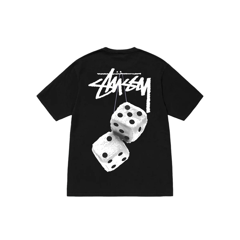 เสื้อยืด Stussy Dice White Unisex -