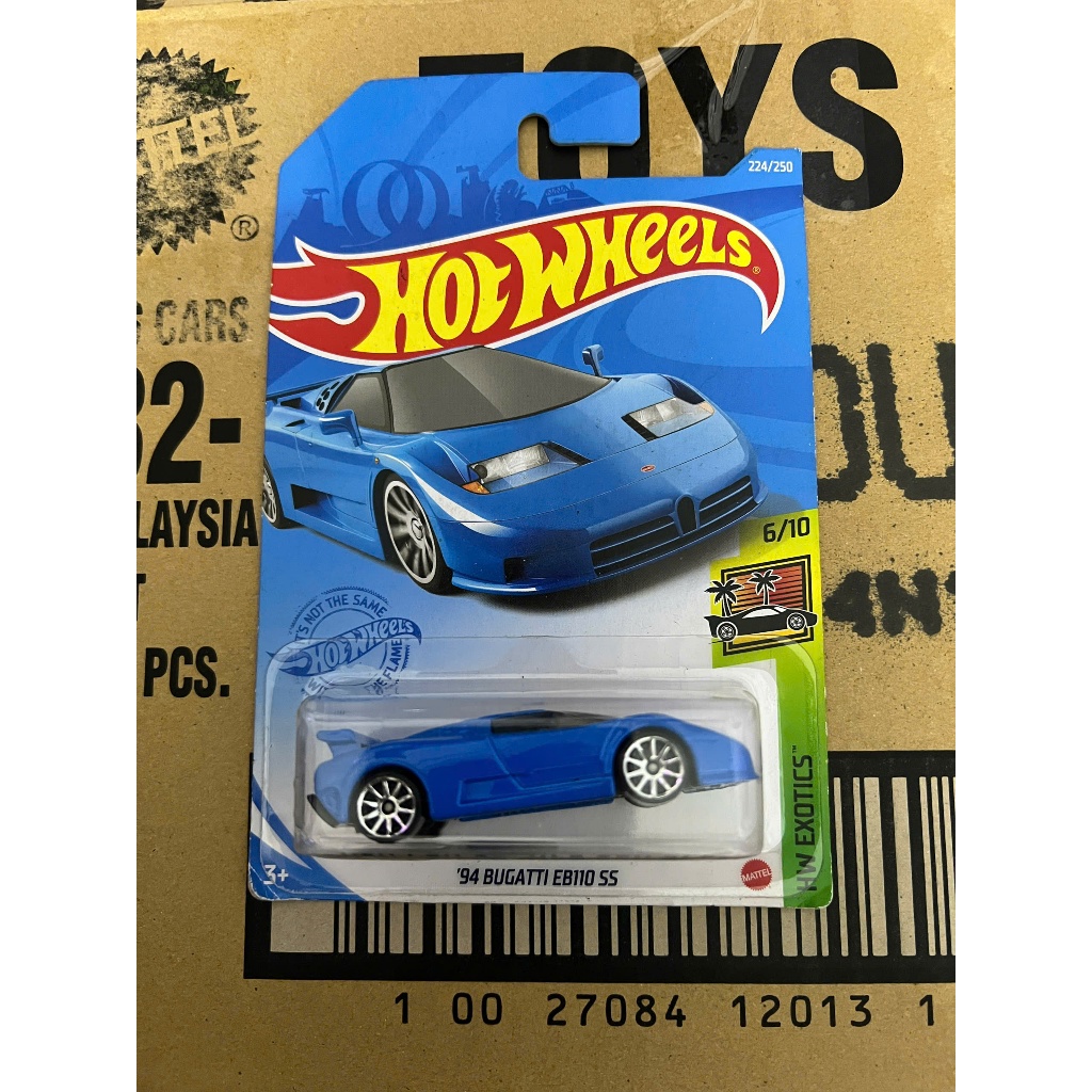 LeHuong Diecast - Hot Wheels 94 Bugatti EB110 SS (สีน้ําเงิน)