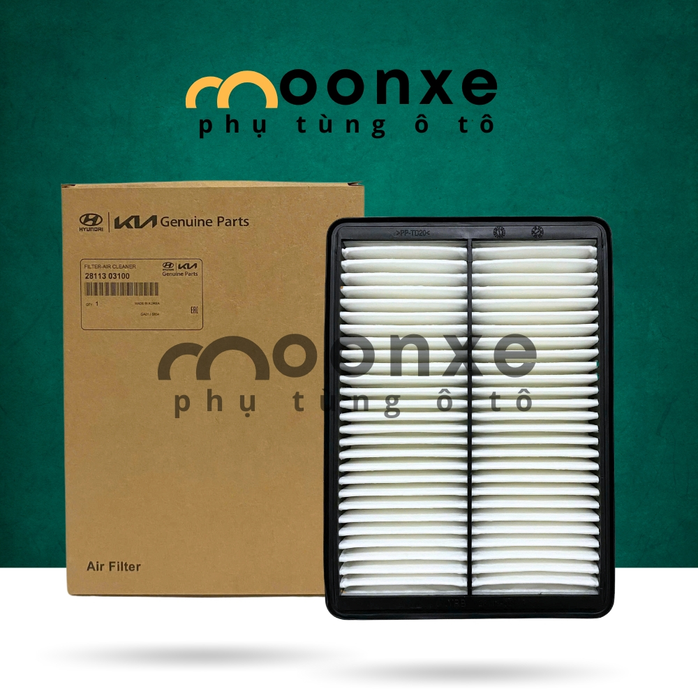 ไส้กรองอากาศเครื่องยนต์ Hyundai Custin รหัส OEM MOONXE