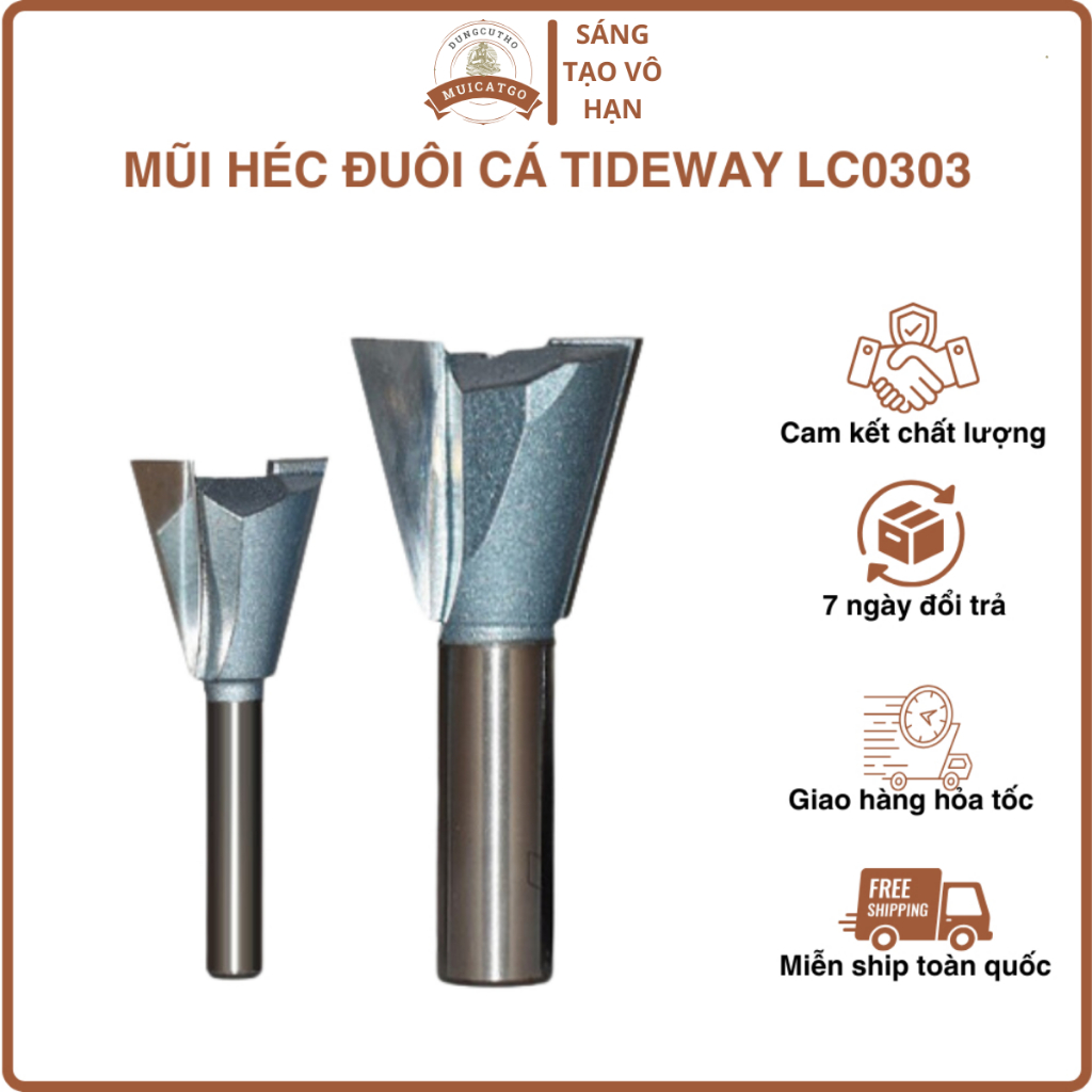 TIDEWAY LC0303 หางปลา NOSE