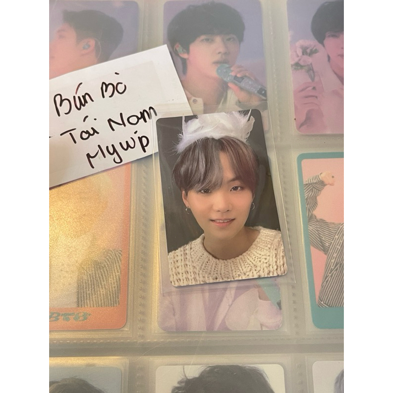 การ์ด Suga Angel Mots 1 BTS
