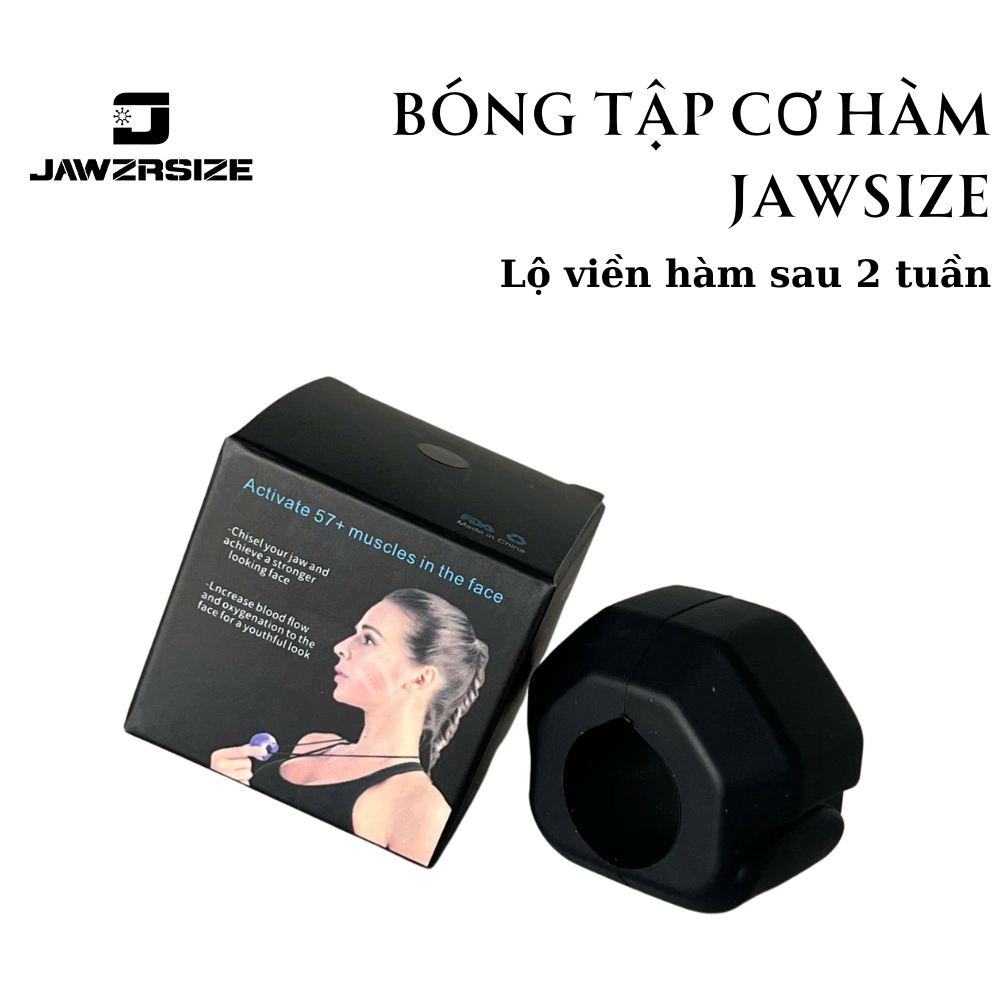ลูกบอลออกกําลังกาย Jawzrsize Jaw - สีดํา เคี้ยว, เมะ, Jawliner