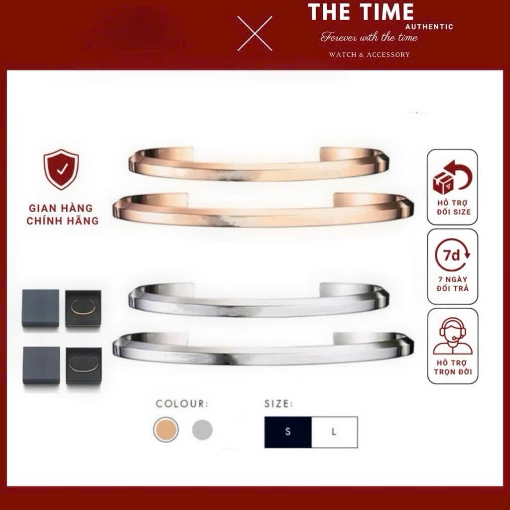 กําไลข้อมือ DW. – กําไลข้อมือ Daniel Wellington.- สร้อยข้อมือไทเทเนียม