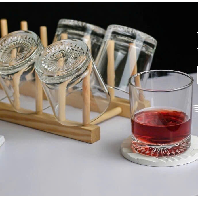 [ถ้วยประเทศไทย] ชุด 6 THAILAND UNION SMOOTH-ถ้วยแก้วด้านล่าง TEA WINE เครื่องดื่มนุ่ม BEER UG350 ควา