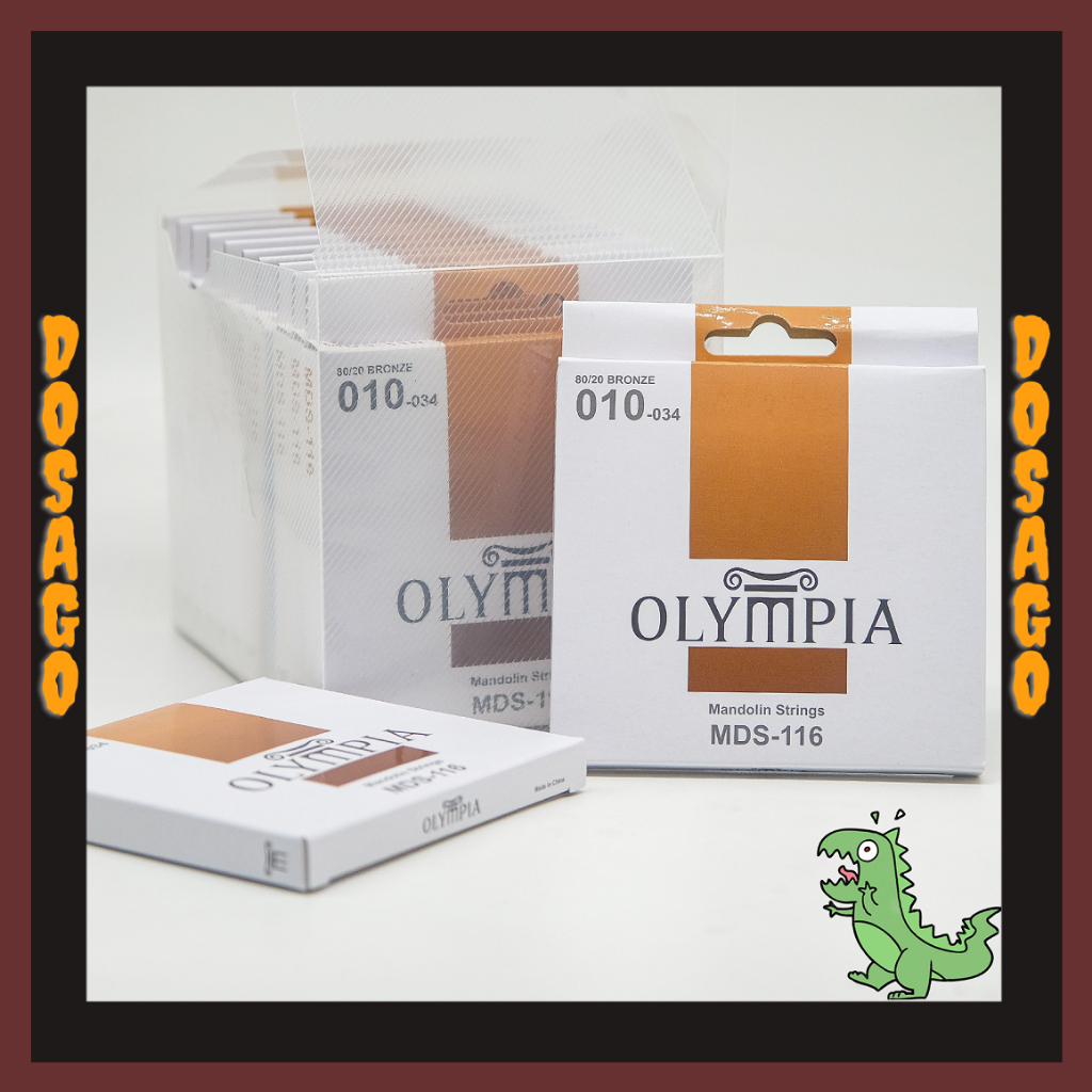 ของแท้ - สาย Mandolin MDS116 คุณภาพสูง Olympia จากเกาหลีสําหรับความต้องการมืออาชีพขนาด 1034