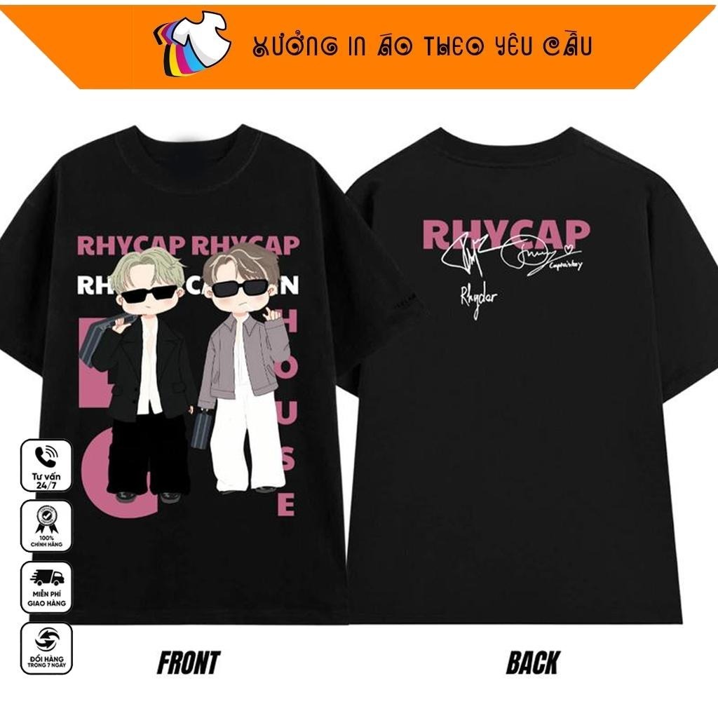 เสื้อยืด Rhyder มีลายเซ็น - Rhycap - Say Hi Brother - One Piece Monkey D. LUFFY LUFFY LUFFY LUFFY