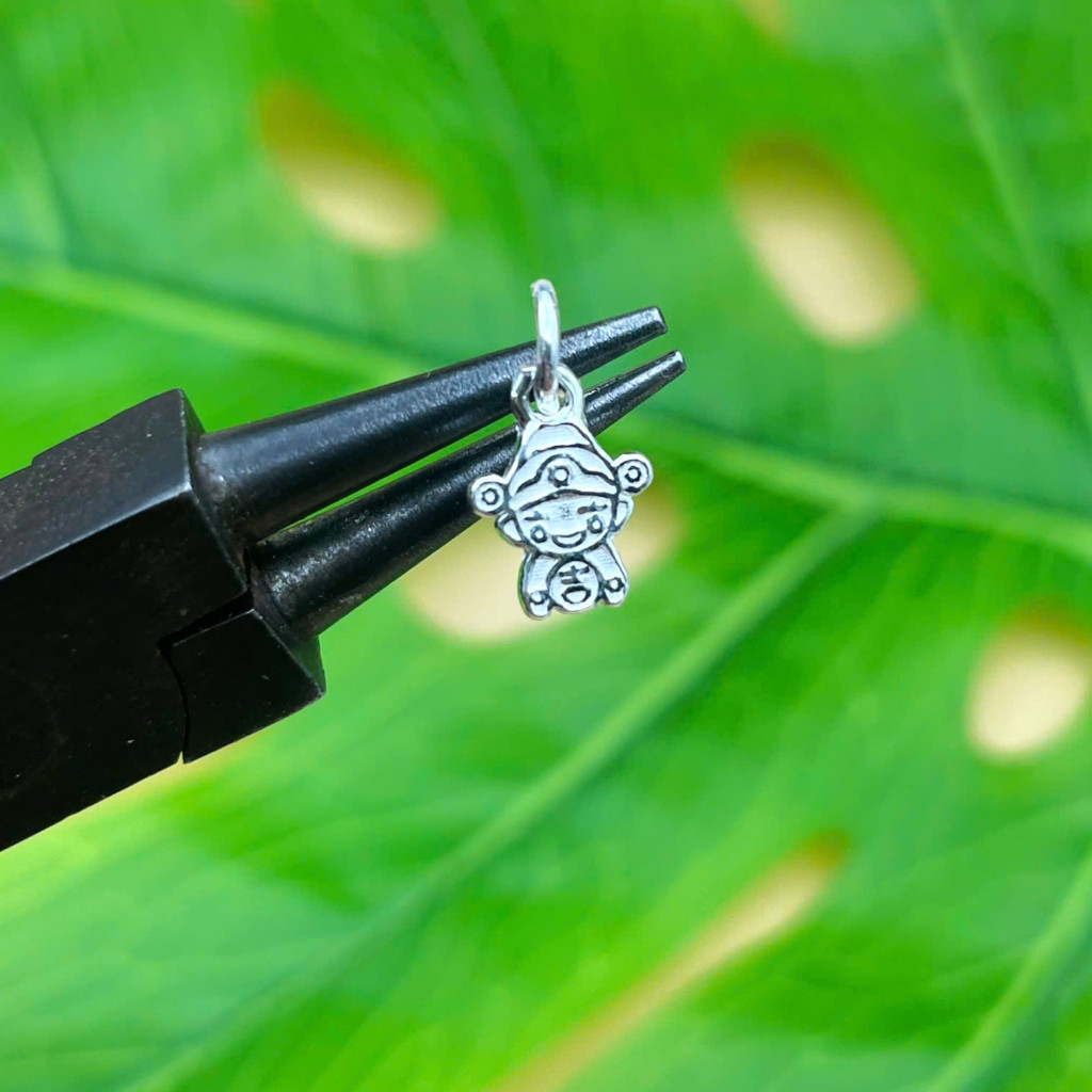 999 Silver Charm God of Wealth แขวนไซส์เล็กสวยๆ สําหรับผู้หญิง - 999 Silver Charm - รหัส CB1675