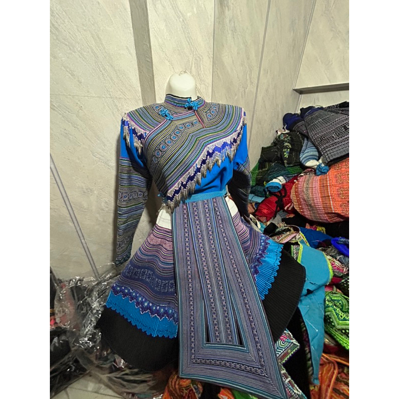 HMONG ETHNIC เดรสดั้งเดิม