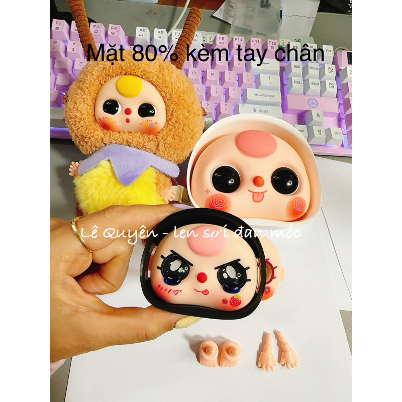 Baby สามตา 80% พร้อมแขนและขา อุปกรณ์เสริมสําหรับเปลี่ยนสามลูก