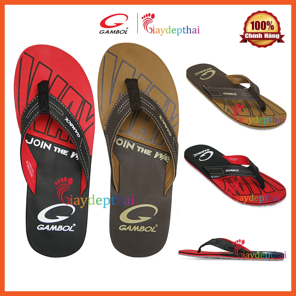 [BIG SIZE] รองเท้าแตะผู้ชาย Gambol 11331