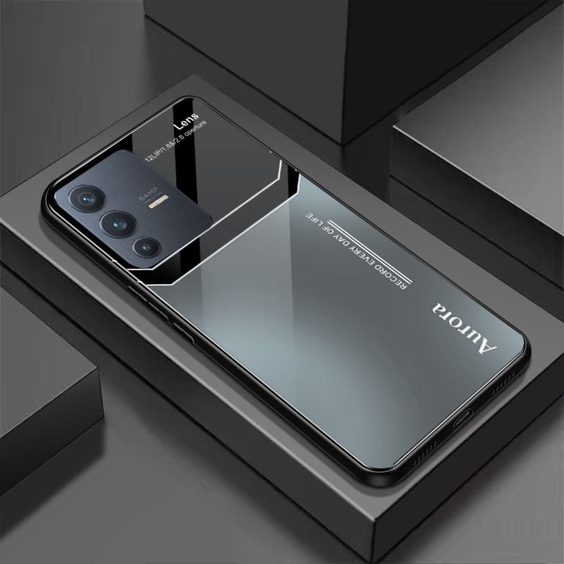 เคส VIVO V23E 5G, V23 5G กระจกนิรภัยระดับพรีเมียม