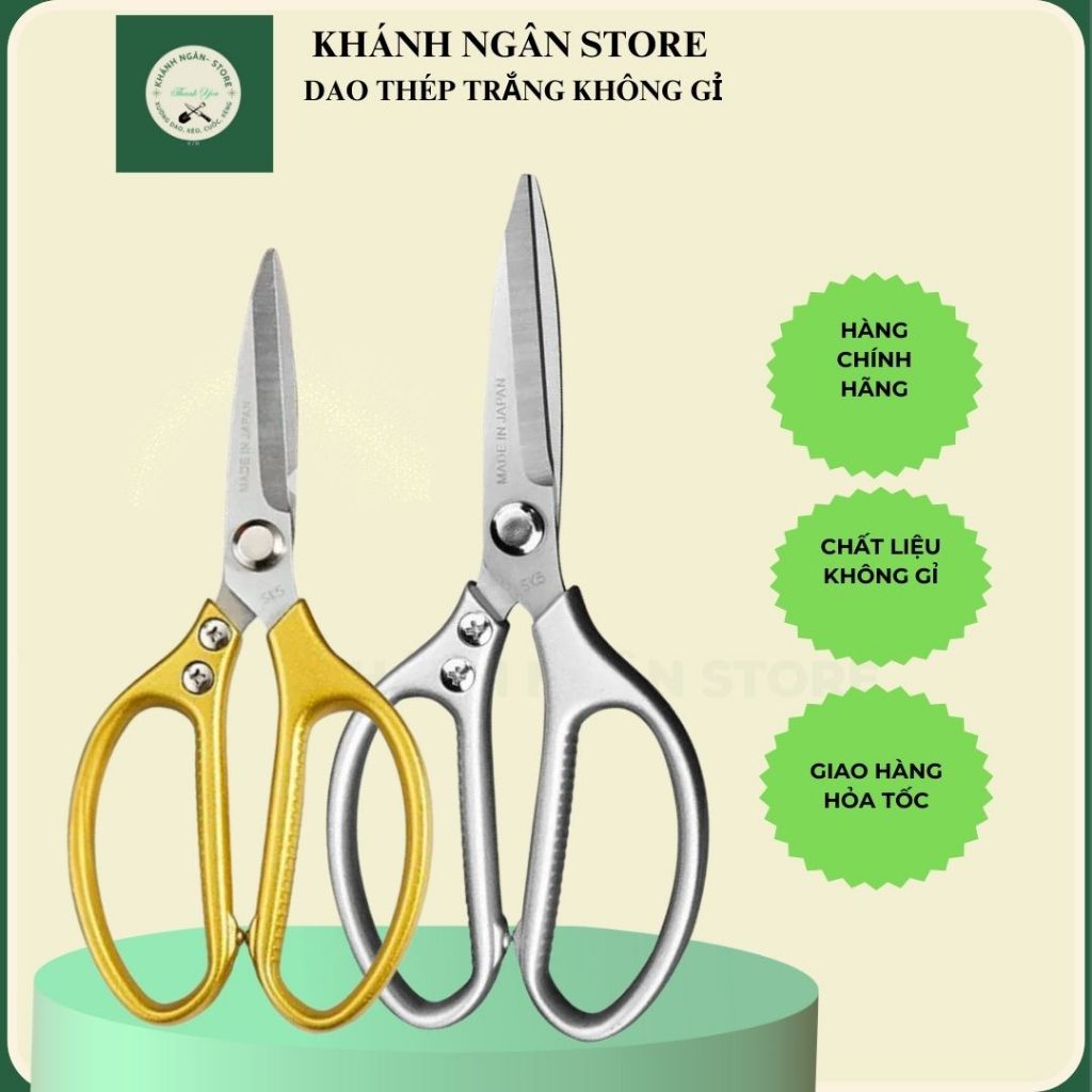 ✂️ 🔪SUPER SHARP MULTI-FUNCTIONAL SCISSORS - โดมญี่ปุ่นครัว SCISSORS คุณภาพสูง SK5 MATERIAL [KHANH NG