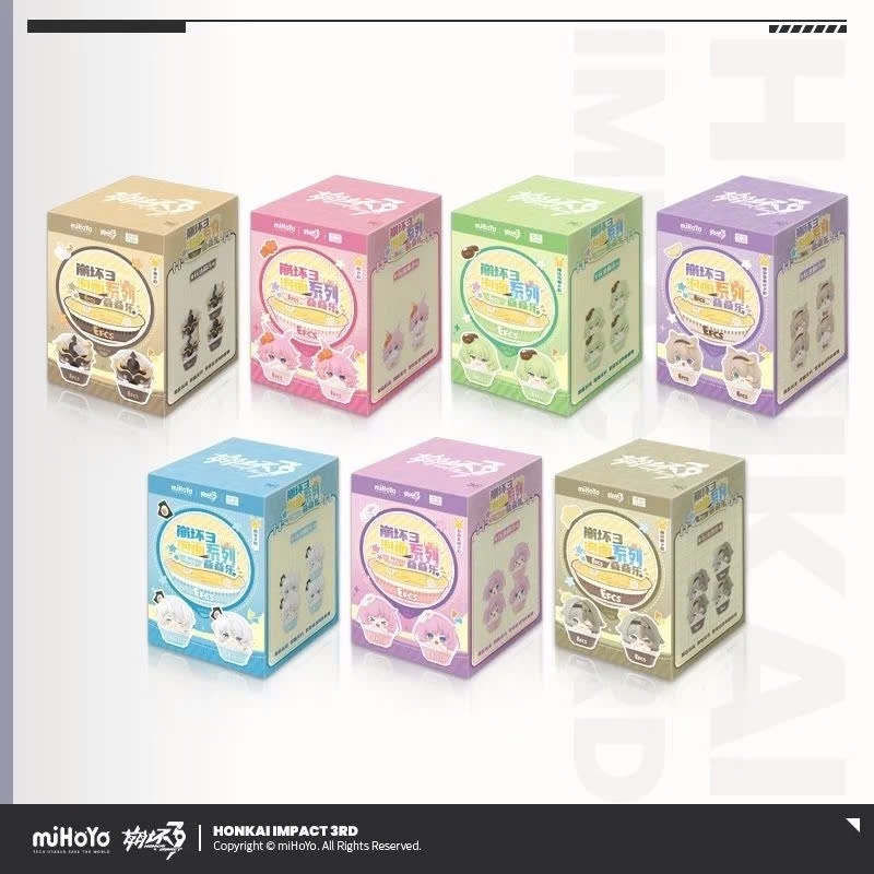 [OFFICIAL] [AVAILABLE] Cup Noodle Model 13 Heroes Honkai Impact 3 Elysia Sakura Kevin Anime Manga Ga