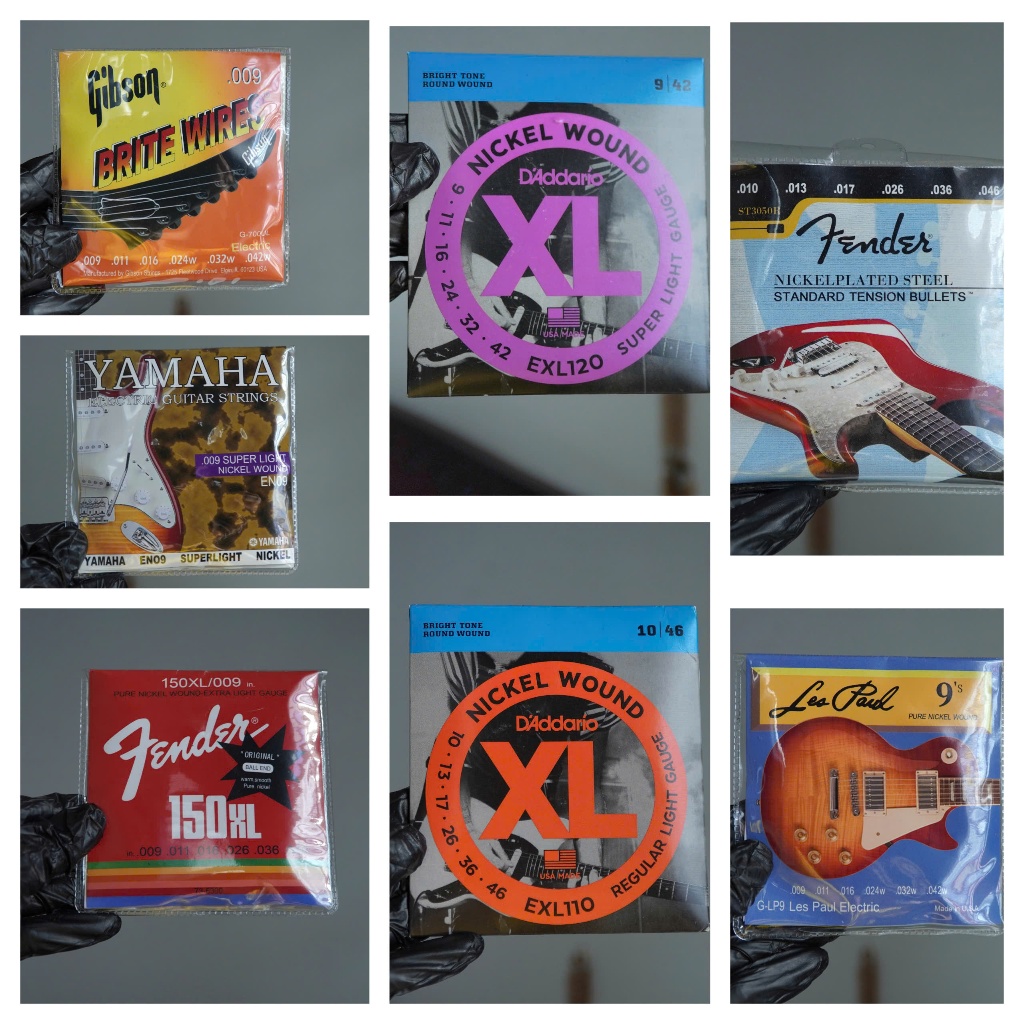 Ddario, Yamaha, Fender, Lespaul สายกีตาร์ไฟฟ้า