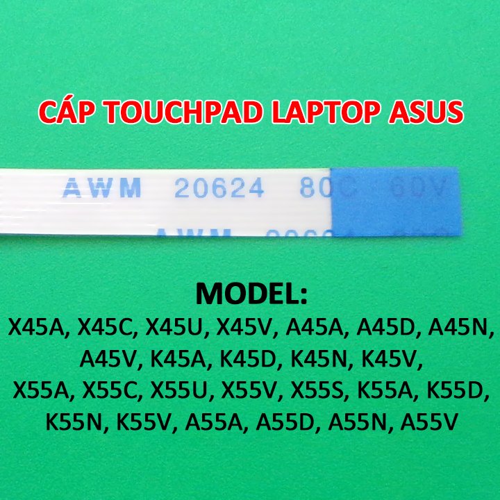 สายเชื่อมต่อทัชแพดสําหรับ Asus K55VM K55VD K55 A55 X55VD X55 A45 X45C X45VD X45 K45VD K45VD K45VD K4