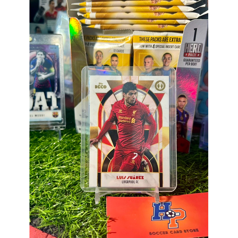 Luis Suarez Legend Topps Deco 2024/25 การ์ดฟุตบอล