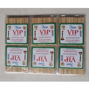 VIP Handmade Bamboo ไม้จิ้มฟัน Combo ในแพ็คเกจเล็กสะดวก (1 ช…