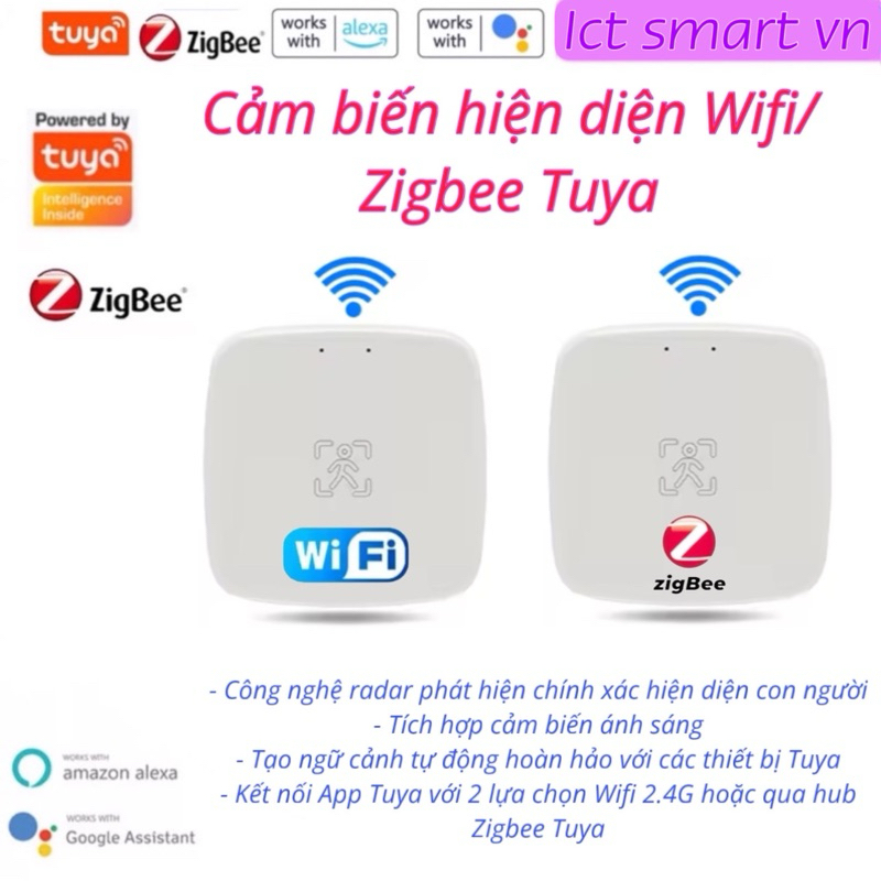 Tuya Wifi/Zigbee Presence Sensor