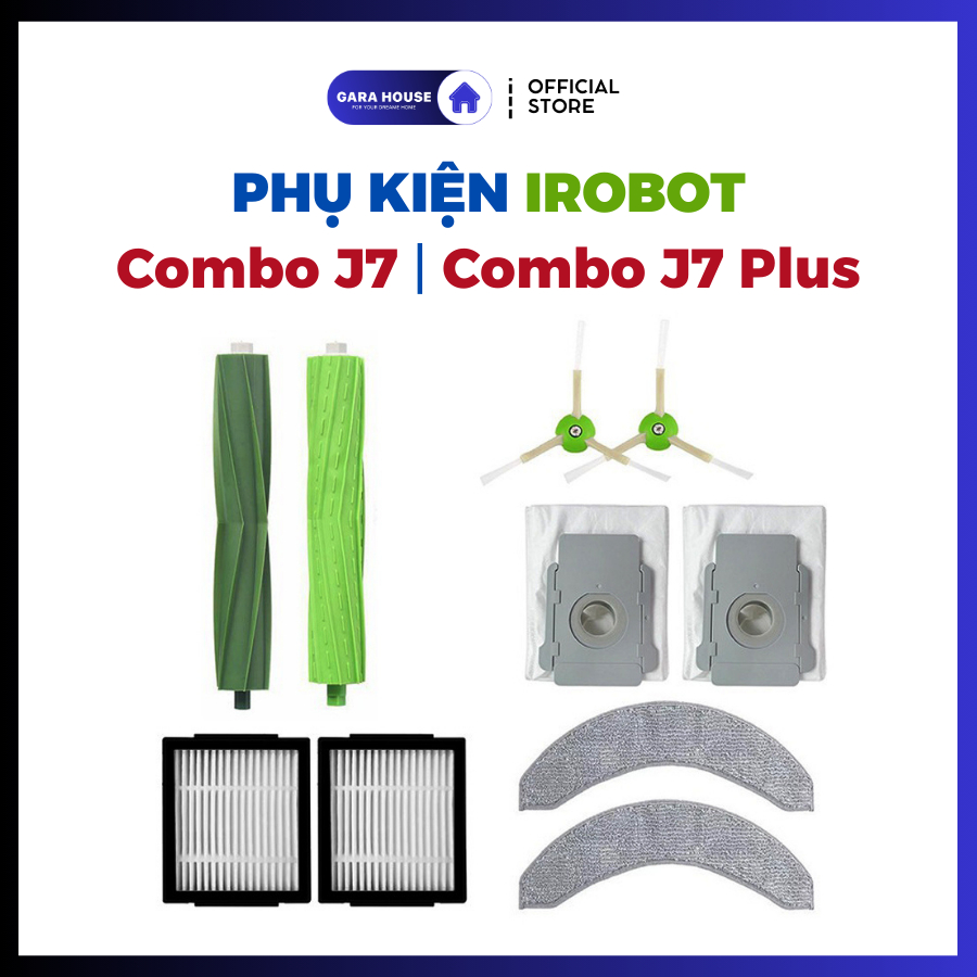 อุปกรณ์เสริมเครื่องดูดฝุ่นหุ่นยนต์ IRobot Roomba COMBO J7, COMBO J9, COMBO J7 Plus, COMBO J9 Plus _ 