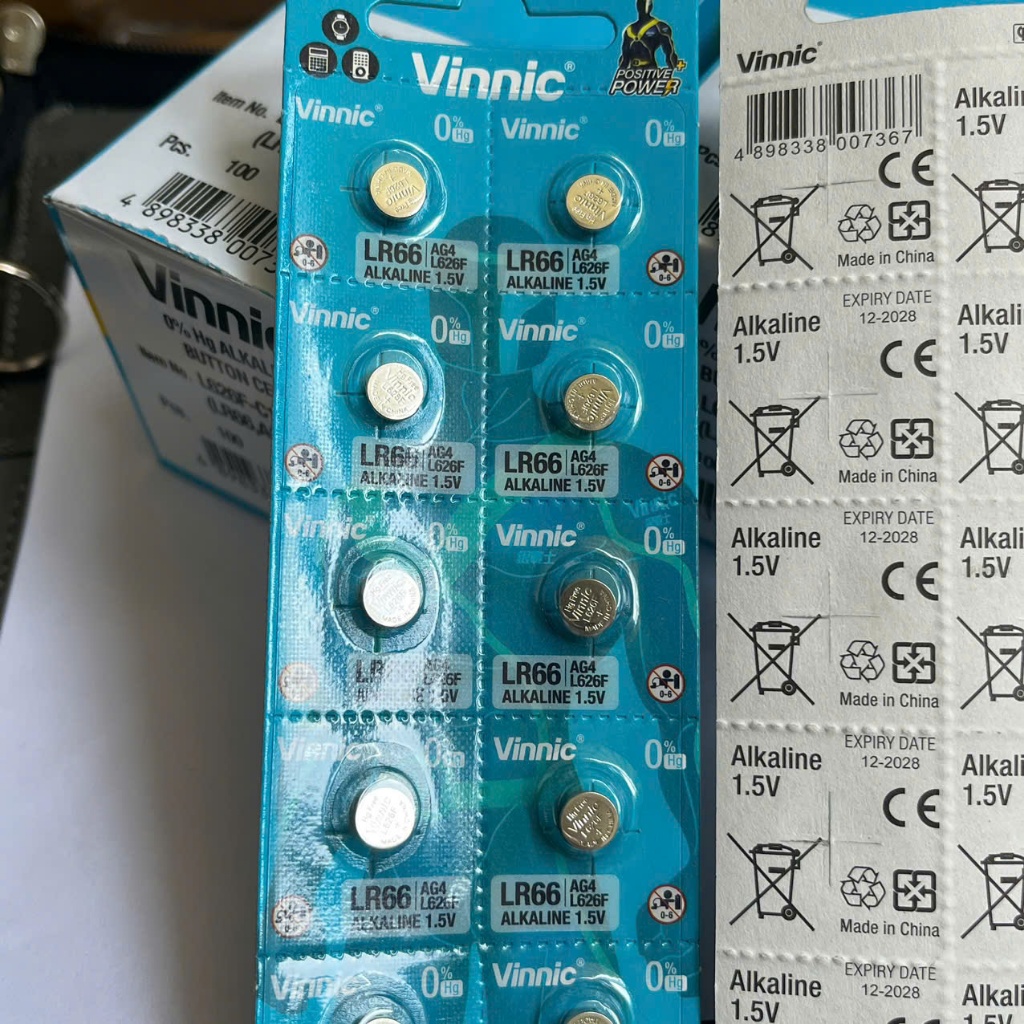 นาฬิกา BATTERY SR626SW - SR626 - 626 - 377 - LR626 - AG4 Blister 10 เม็ด