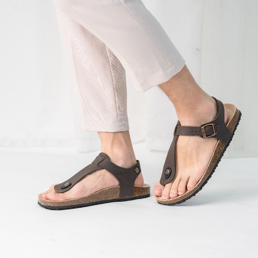 Birken Vietnam Bioline Unisex Birken Vietnam Bioline Husk Sole Cowhide Sandal - D10