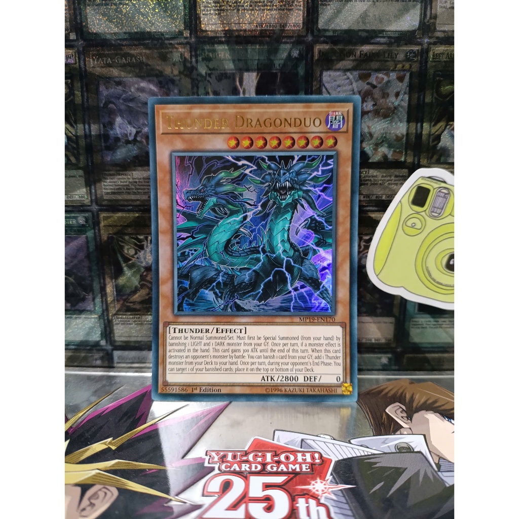 [ Do Lac Shop ] การ์ด Yugioh Monster Thunder Dragonduo - ซุปเปอร์